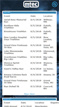 Mobile Screenshot of mtracking.mtecresults.com